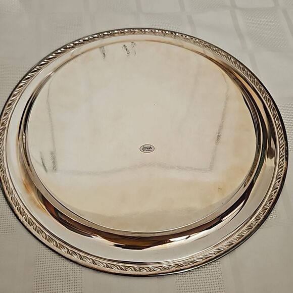 Star E.P Steel Silver Platter 13"-13" - Picture 4 of 16